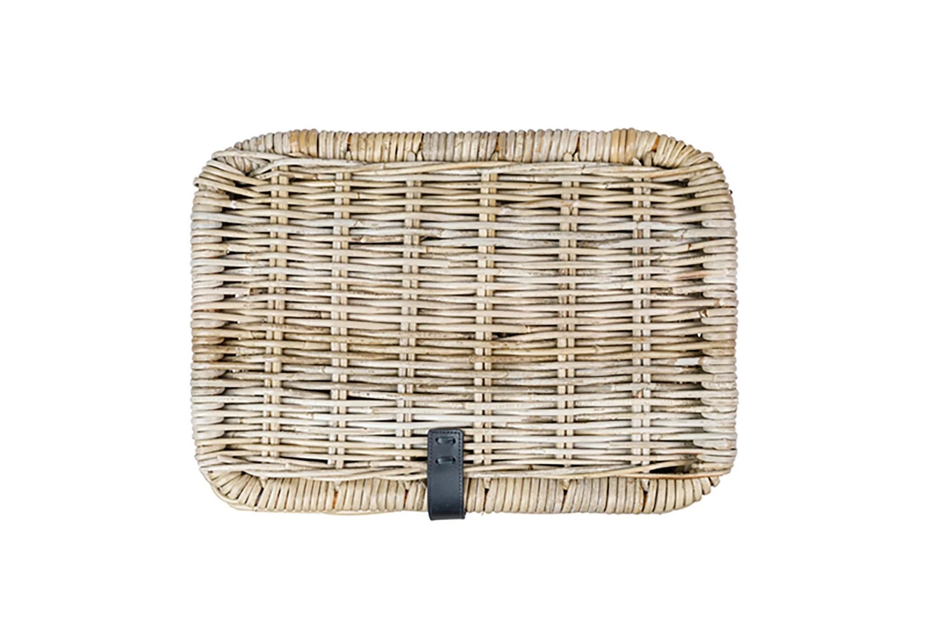 Basil VR Korb Dax S Rattan mit Deckel, grobmaschig
