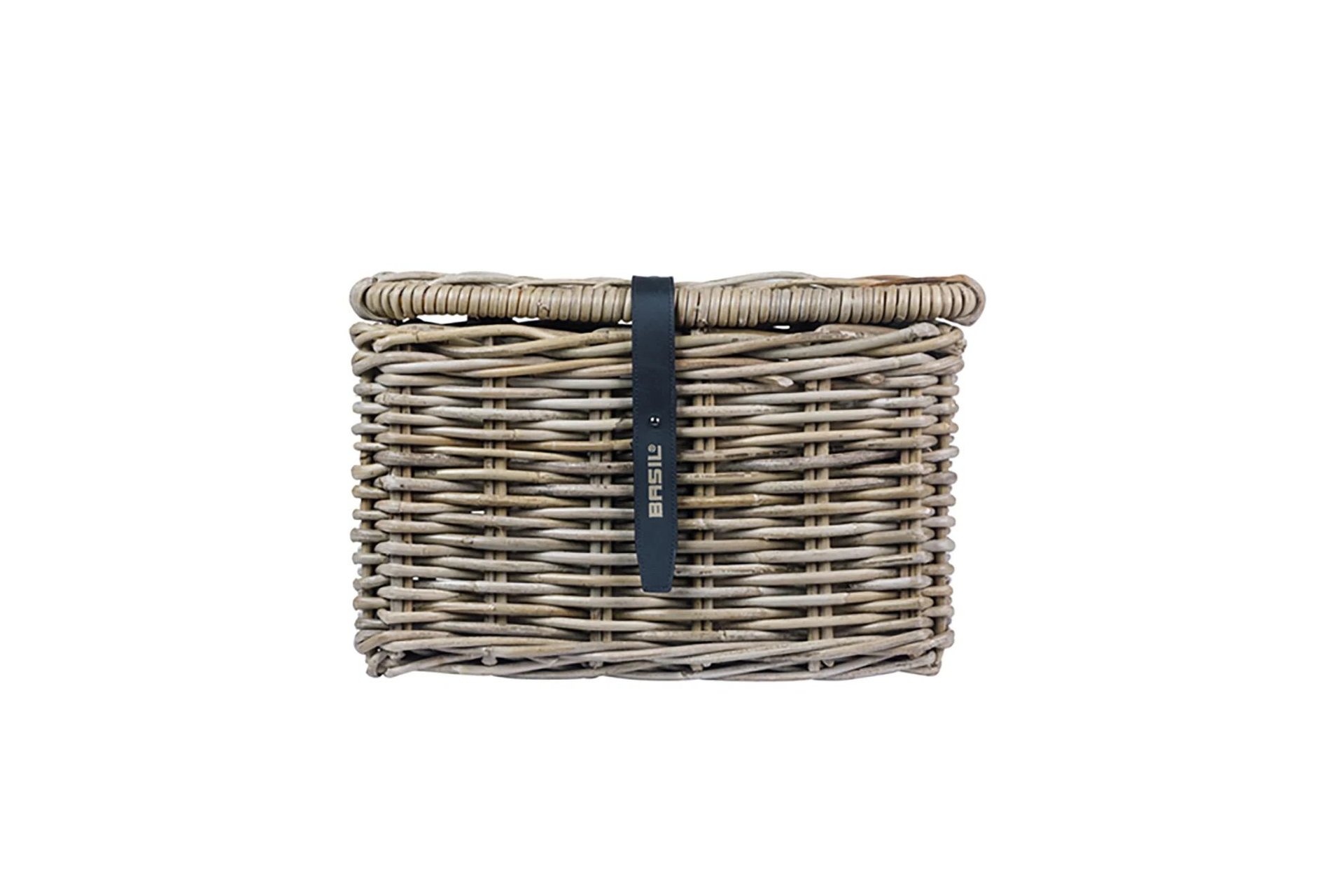 Basil VR Korb Dax S Rattan mit Deckel, grobmaschig