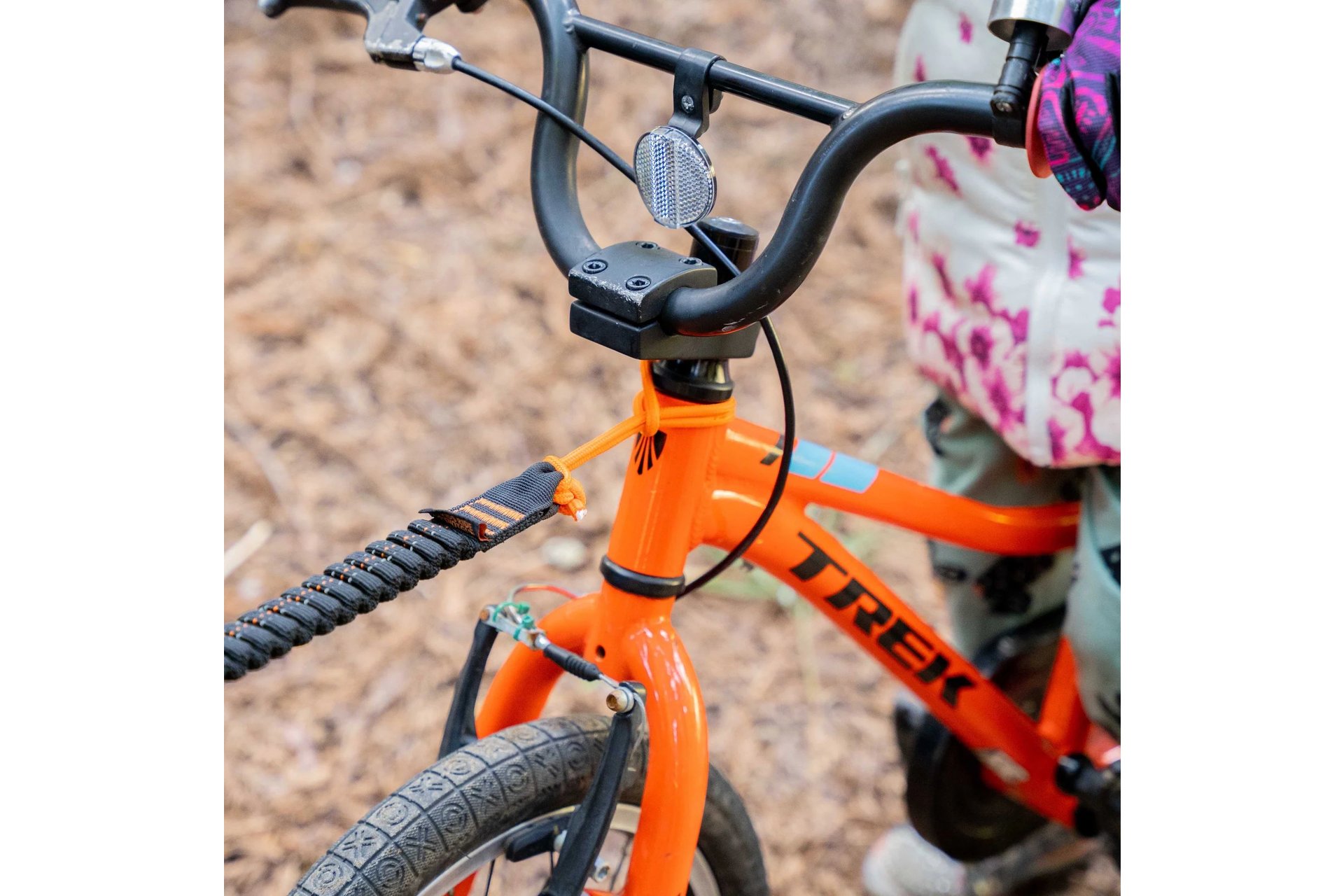 Kids Ride Shotgun MTB Tow Rope Orange