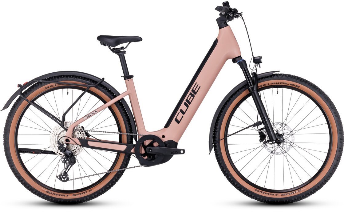 Cube Reaction Hybrid Pro 750 Allroad - 750 Wh - 27,5 Zoll - Tiefeinsteiger - 2024