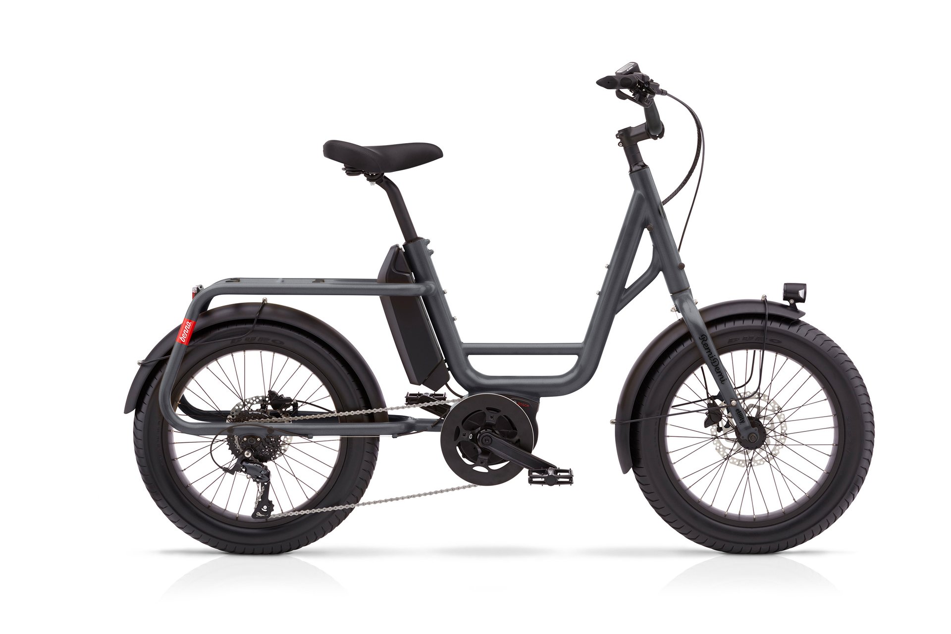 Benno Bikes RemiDemi 9D - 500 Wh - 20 Zoll - Longtail - 2024