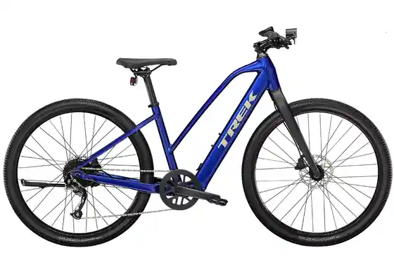 Kettenschaltung - E-Bike-Pedelec - Trek Dual Sport+ 2 Stagger - 250 Wh - 27,5 Zoll - Trapez