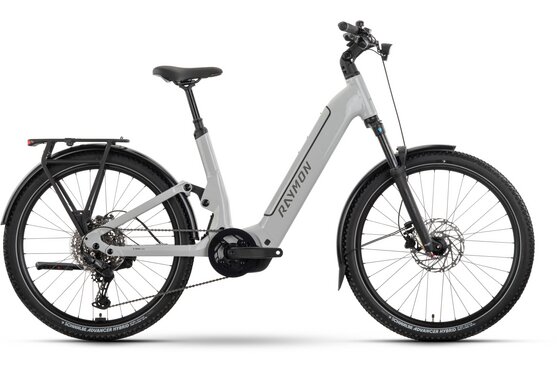 Mit Federung - E-Trekkingbikes - Raymon Tavano Comp - 800 Wh - 27,5 Zoll - Tiefeinsteiger - 2026