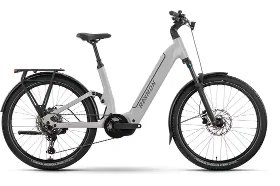 Schwarz - E-Bike-Pedelec - Raymon Tavano Comp - 800 Wh - 27,5 Zoll - Tiefeinsteiger - 2027
