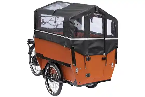 Lastenrad Zubehör - Babboe Regenverdeck inkl. Gestänge - Max-E