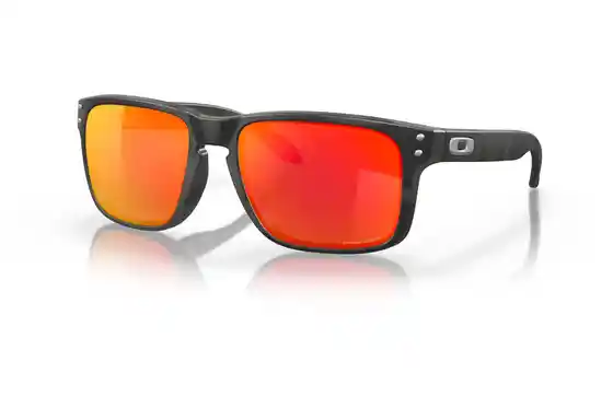 Sportbrille - Oakley Holbrook Black Camo/Prizm Ruby - Black Camo Collection
