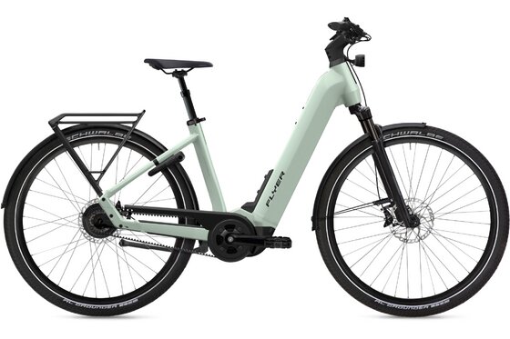 Damen - Fahrräder - Flyer G1 Upstreet 7.23 - 750 Wh - 28 Zoll - Tiefeinsteiger