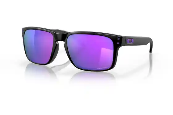 Sportbrille - Oakley Holbrook Matte Black - Prizm Violet