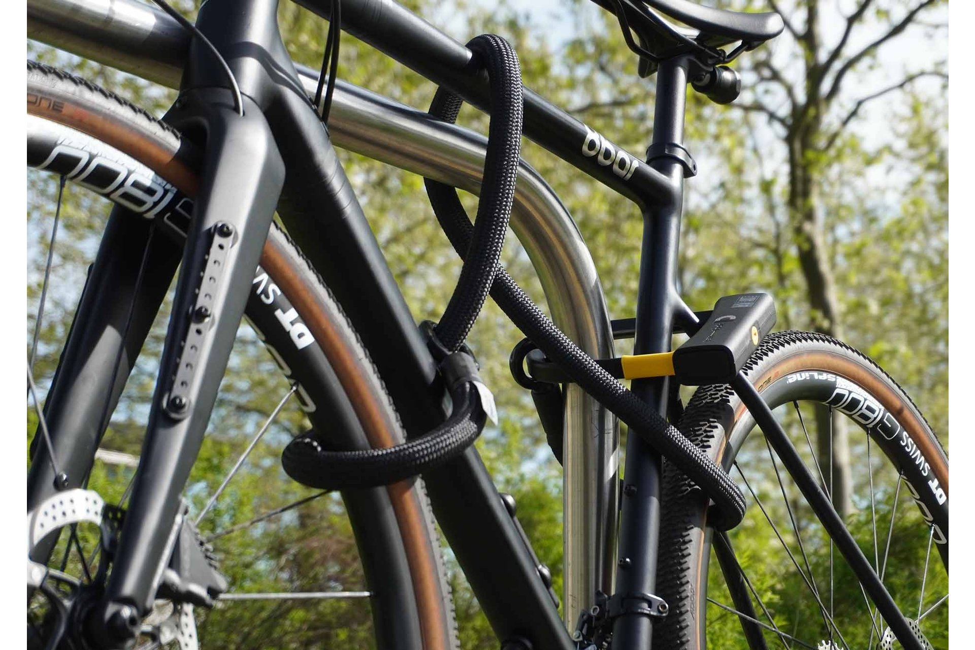 TEXLOCK Eyelet 160 D-Lock Bundle, Textilseil mit Bügelschloss