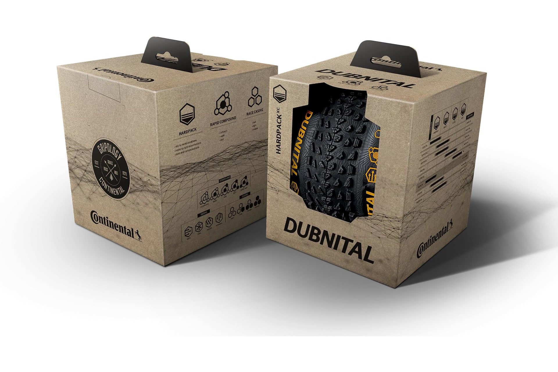 Continental Dubnital 29x2.40 Rapid-Compound Trail Casing TLR
