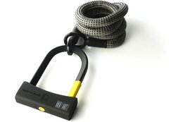 TEXLOCK Eyelet 160 D-Lock Bundle, Textilseil mit Bügelschloss