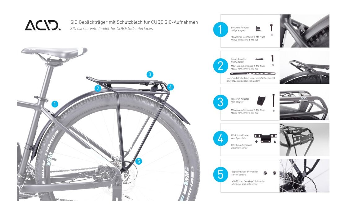 Cube ACID Gep&auml;cktr&auml;ger Sic Pure 29" RILink
