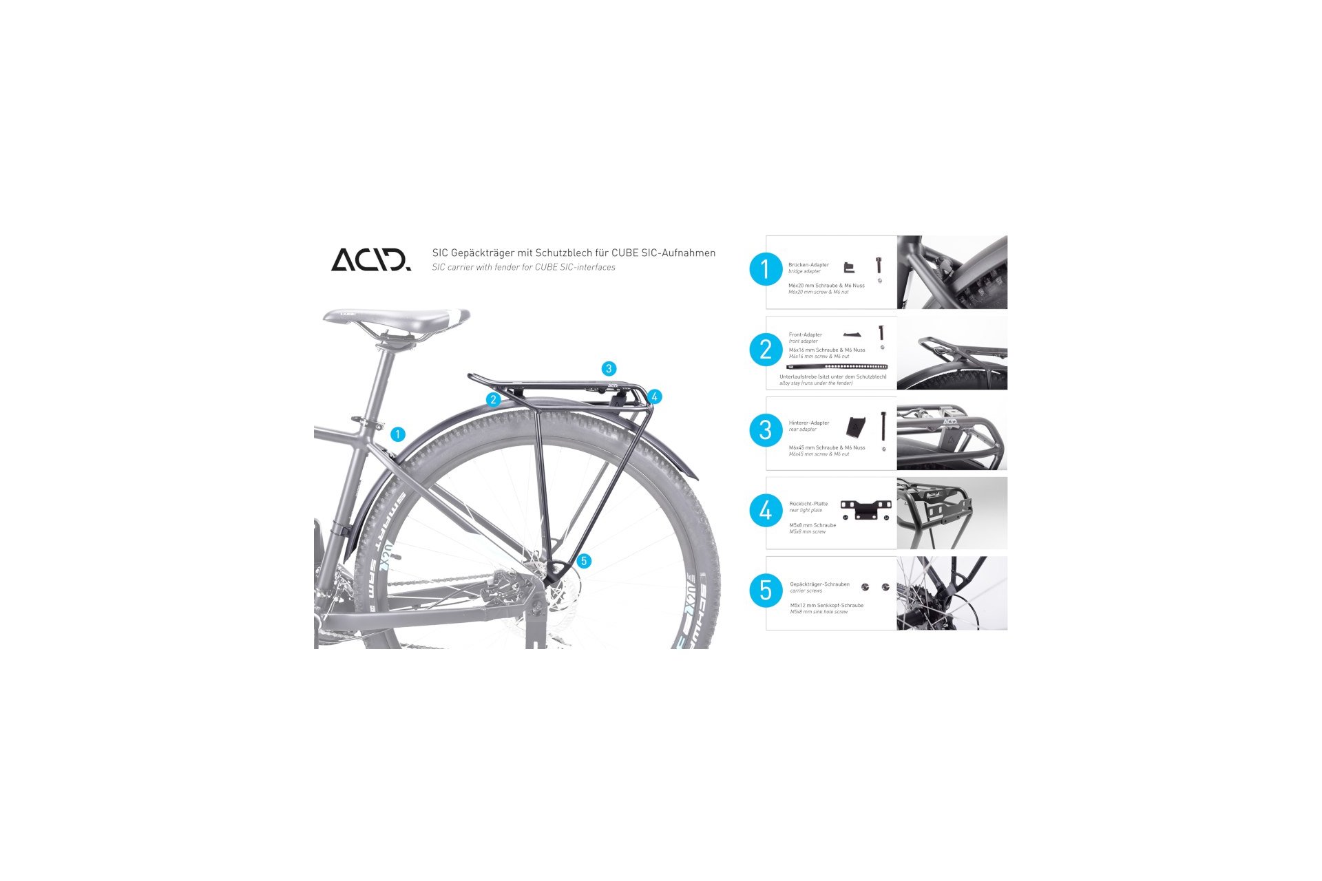 Cube ACID Gep&auml;cktr&auml;ger Sic Pure 29" RILink