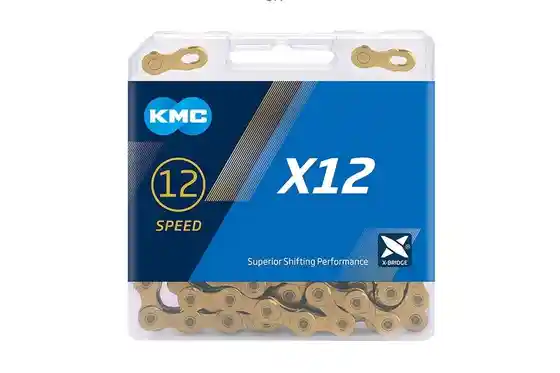 Ketten - KMC Kette X12 Ti-N Gold 12-fach, 126 Glieder
