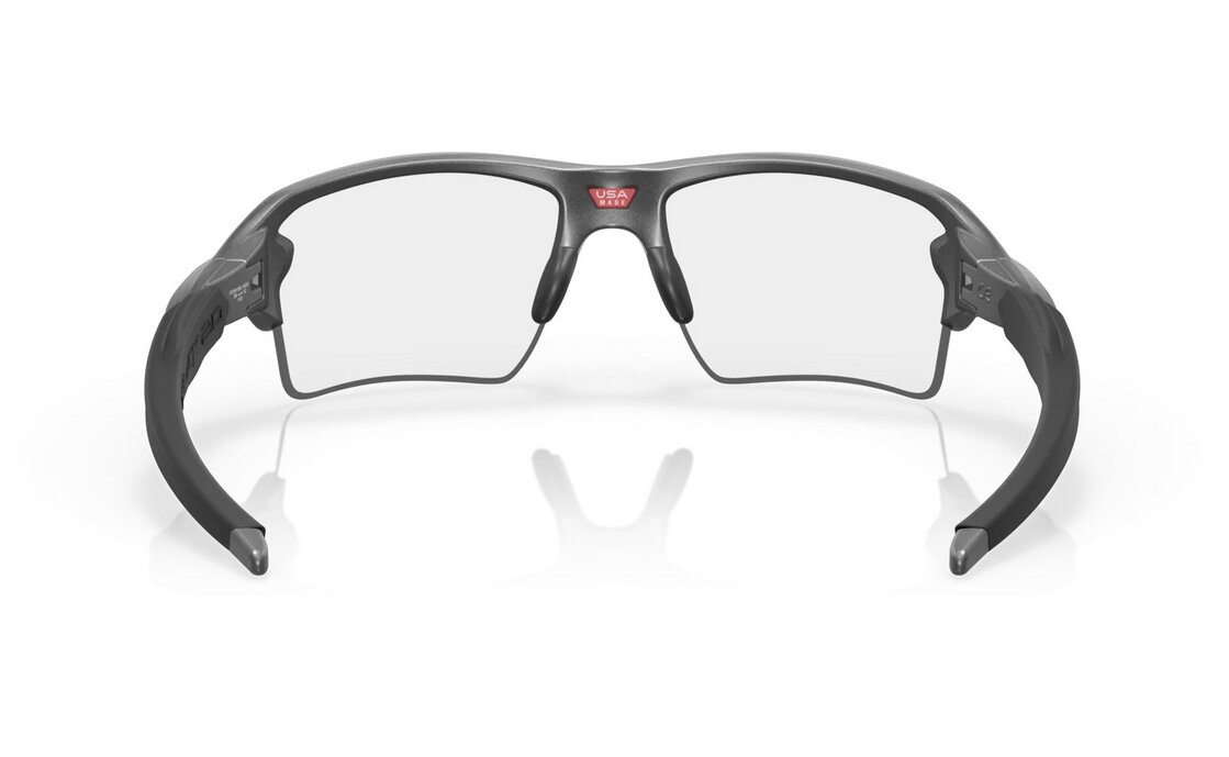 Oakley Flak 2.0 XL Steel/Clear To Black Iridium Photochromic