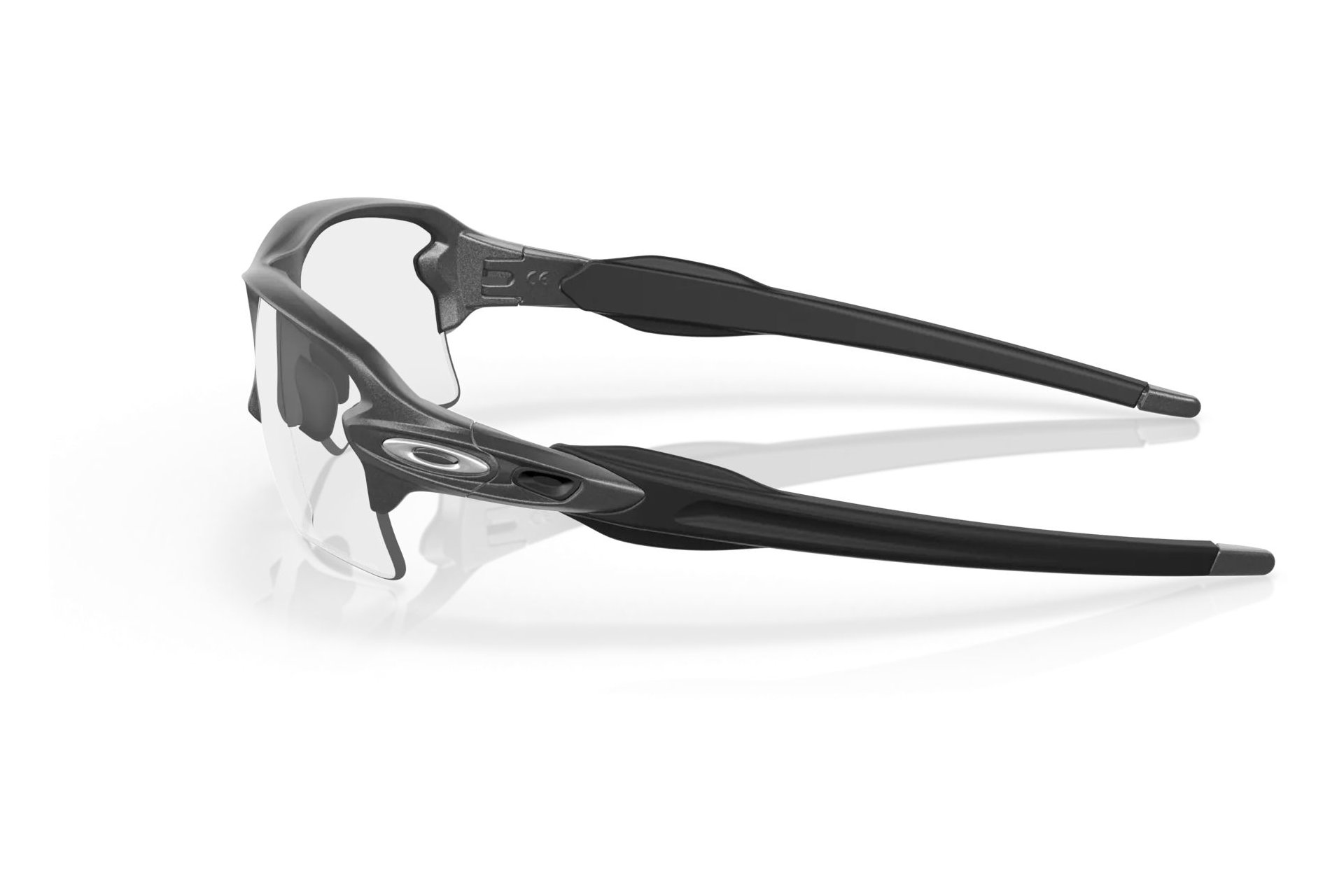 Oakley Flak 2.0 XL Steel/Clear To Black Iridium Photochromic