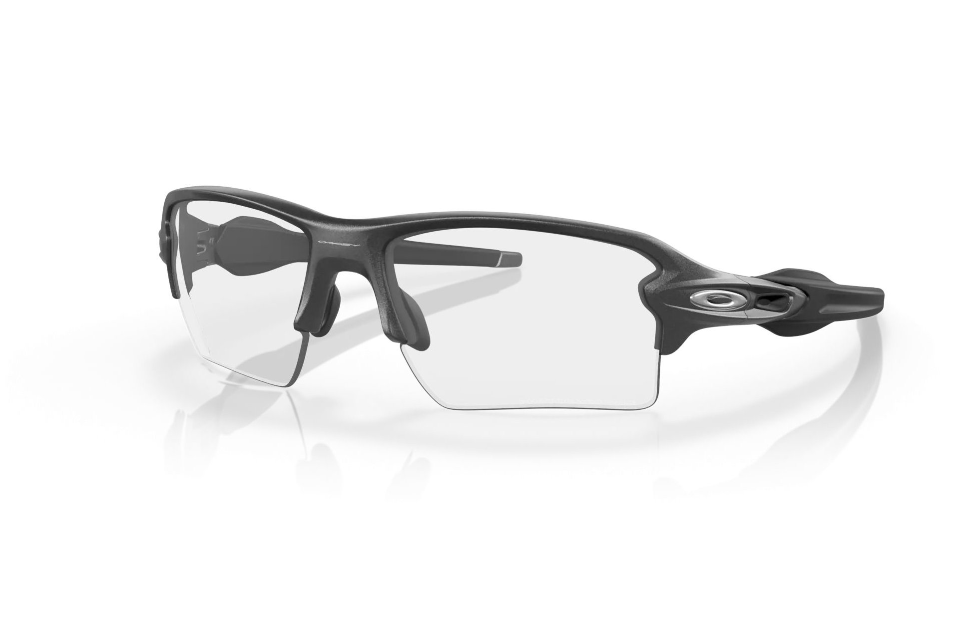 Oakley Flak 2.0 XL Steel/Clear To Black Iridium Photochromic