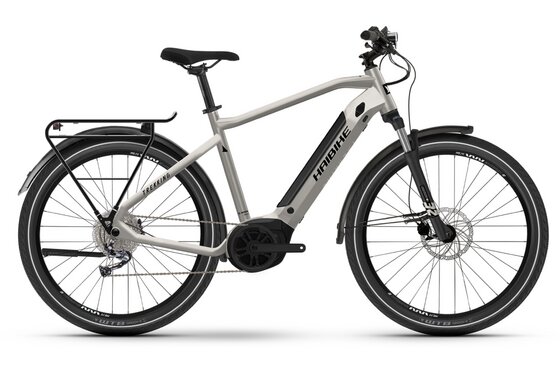mit Beleuchtung - SUV E-Bike - Haibike Trekking 3 - 500 Wh - 27,5 Zoll - Diamant - 2025