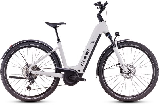 E-Trekkingbikes - Cube Nuride Hybrid EXC 800 Allroad - 800 Wh - 28 Zoll - Tiefeinsteiger