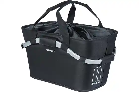 Gepäckträgertaschen - Basil Hinterradkorb Classic Carry All MIK