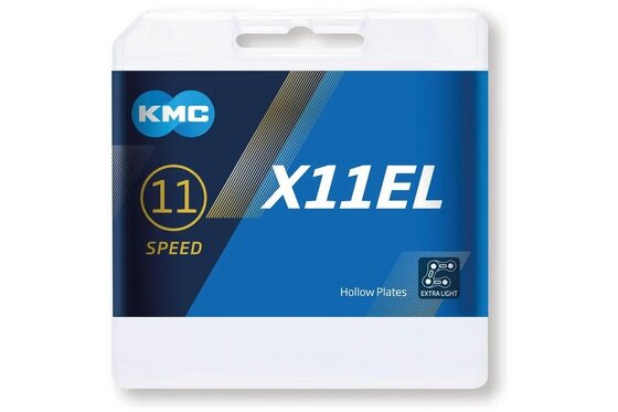 Ketten - KMC Kette X11EL Silber 11-fach, 118 Glieder