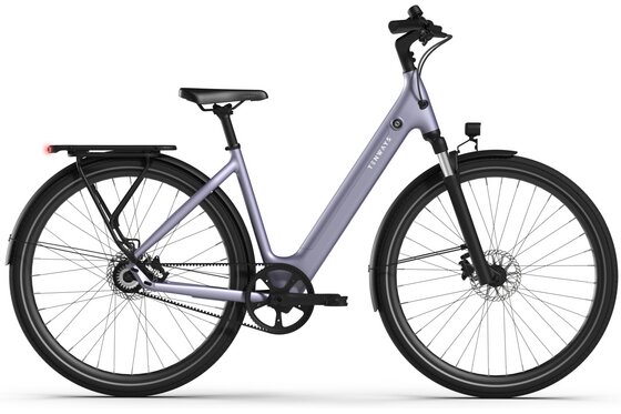 mit Beleuchtung - E-Bike City - TENWAYS CGO800S - 475 Wh - 28 Zoll - Tiefeinsteiger - 2026