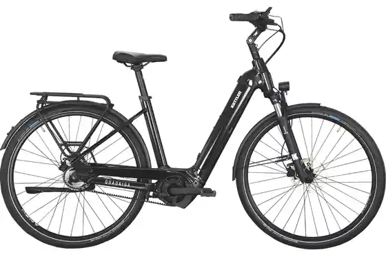 Schwarz - E-Bike-Pedelec - Kettler Quadriga P5 Belt FL - 625 Wh - 28 Zoll - Tiefeinsteiger