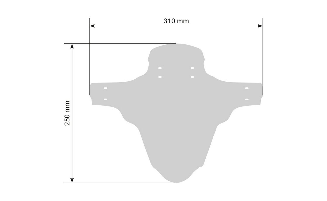Unleazhed Mudguard M01 Topolines