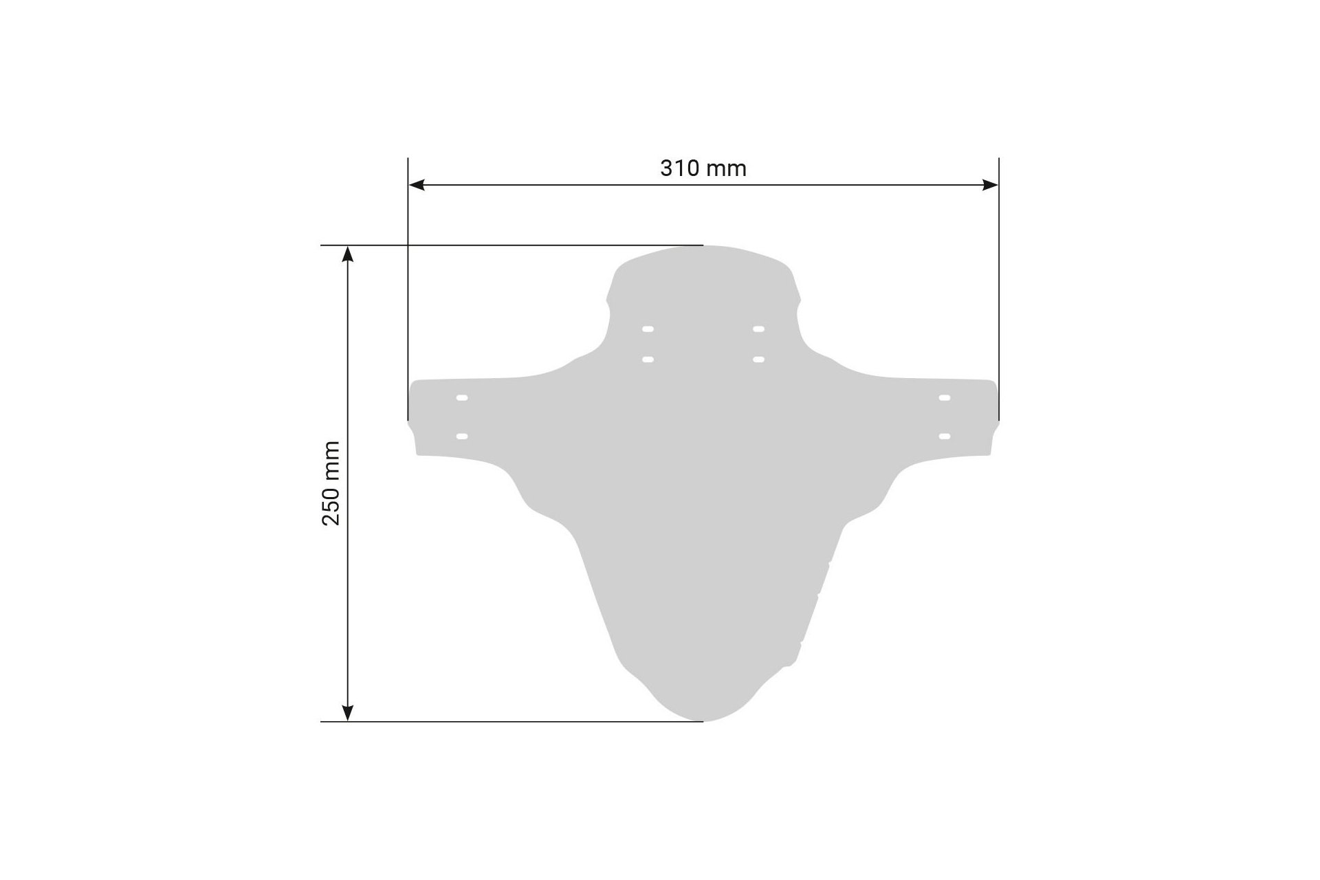 Unleazhed Mudguard M01 Topolines