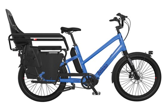 E-Bike-Pedelec - Benno Bikes Boost Enviolo CX Easy On EVO 7 + Family Package - 545 Wh - 24 Zoll - Longtail - 2026