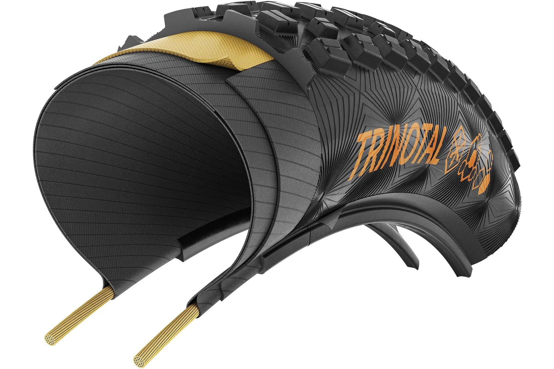 Continental Trinotal Trail 29x2.40 Grip-Compound Trail Casing TLR