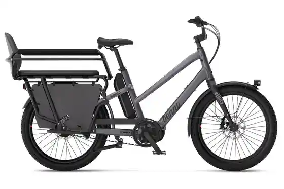 E-Bike-Pedelec - Benno Bikes Boost Enviolo CX Easy On EVO 7 + Family Package - 545 Wh - 24 Zoll - Longtail - 2026