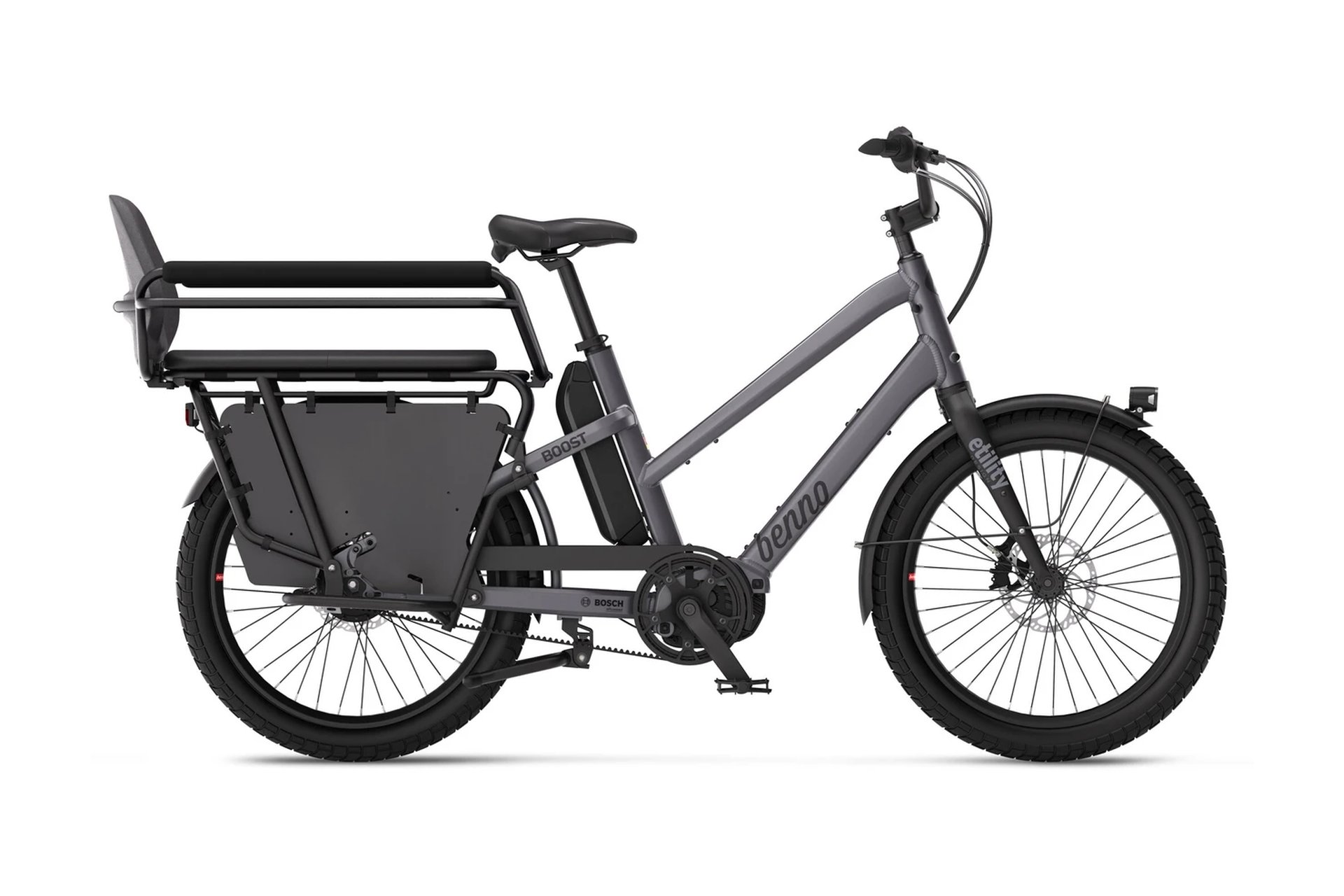 Benno Bikes Boost Enviolo CX Easy On EVO 7 + Family Package - 545 Wh - 24 Zoll - Longtail - 2026