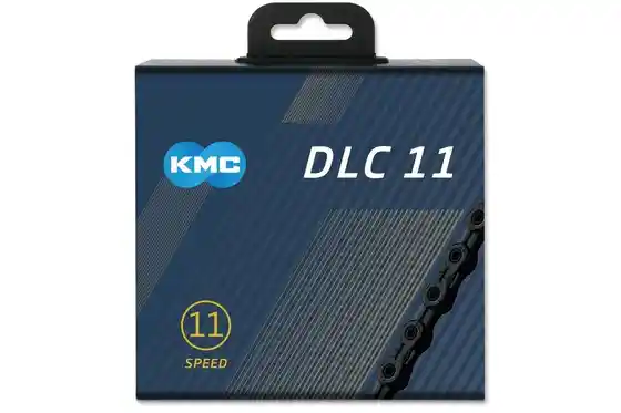 Ketten - KMC Kette DLC 11 Schwarz 11-fach, 118 Glieder