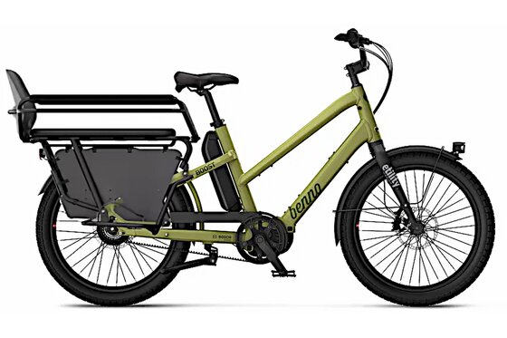 Lastenfahrräder - Benno Bikes Boost Enviolo CX Easy On EVO 7 + Family Package - 545 Wh - 24 Zoll - Longtail - 2026