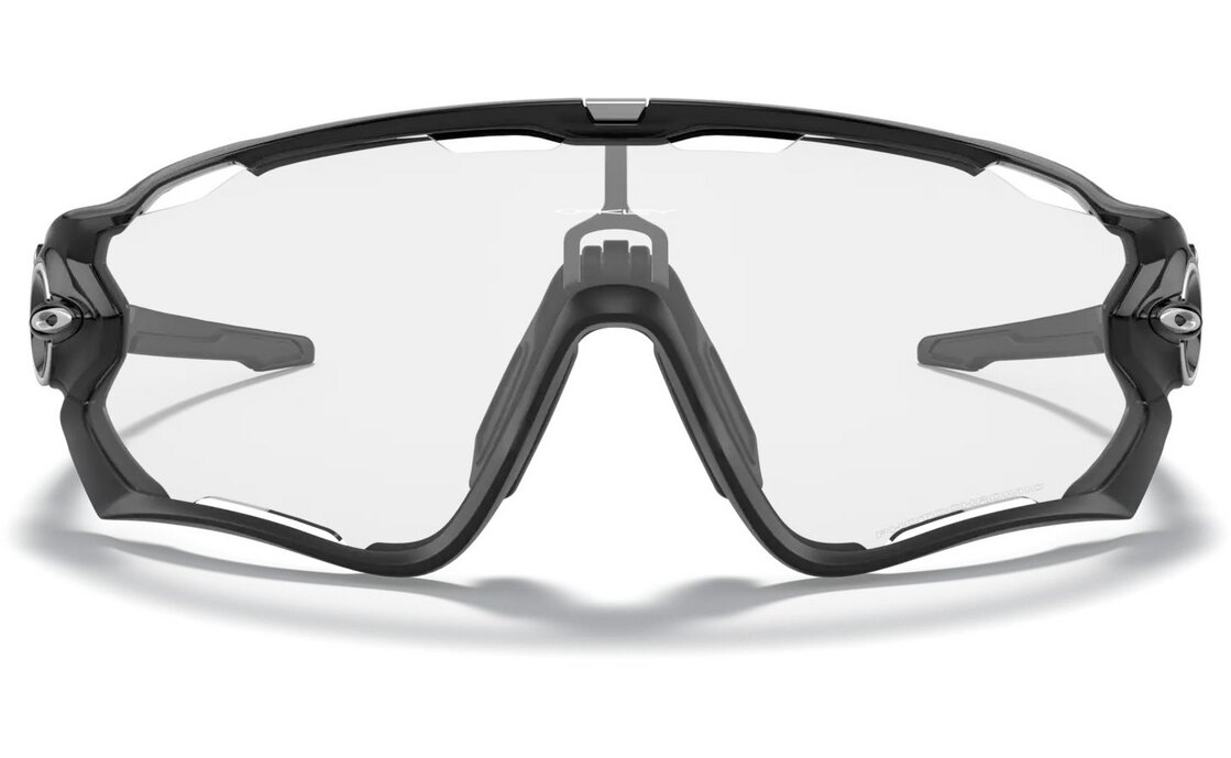 Oakley Jawbreaker Polished Black/Clear To Black Iridium Photochrom
