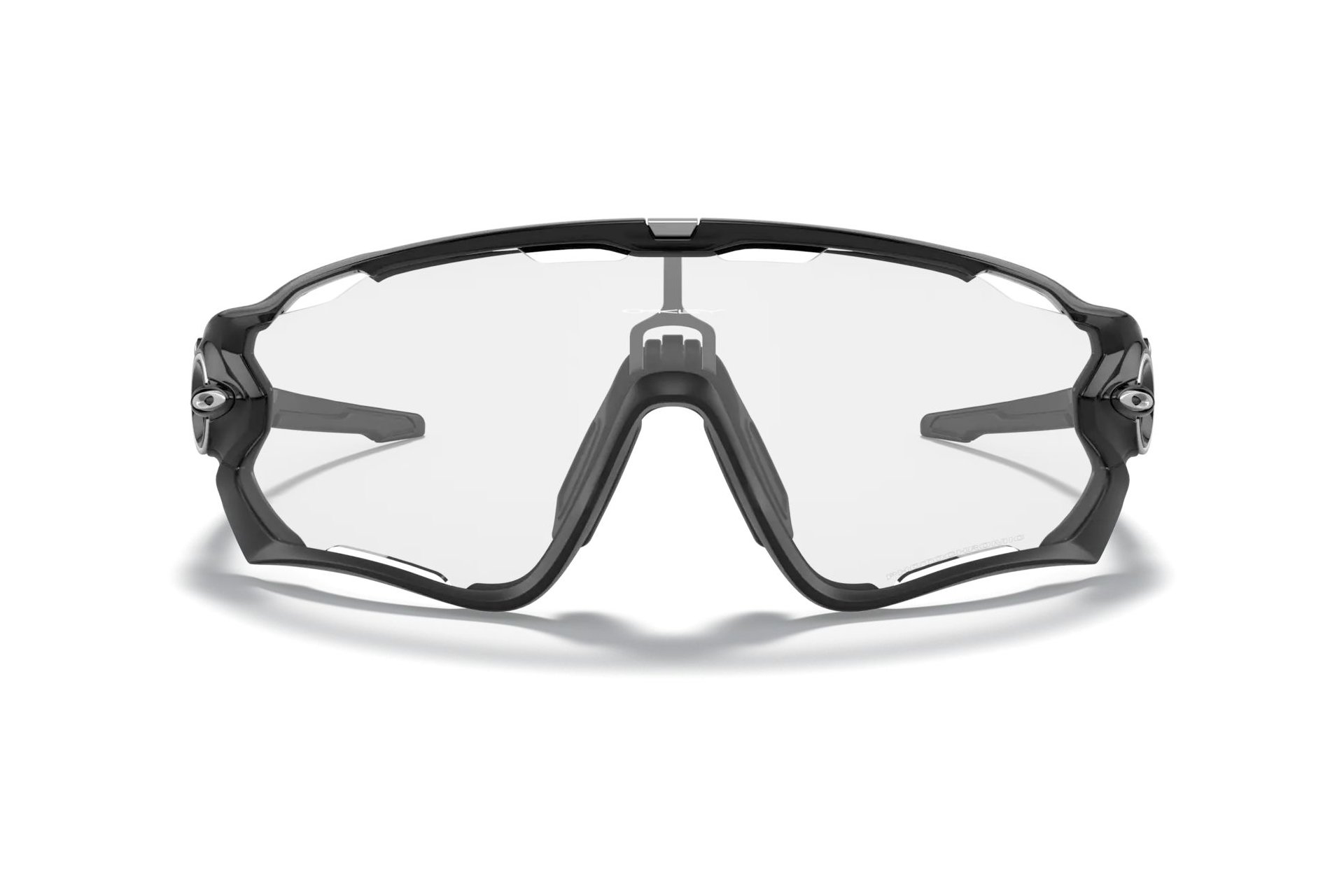 Oakley Jawbreaker Polished Black/Clear To Black Iridium Photochrom