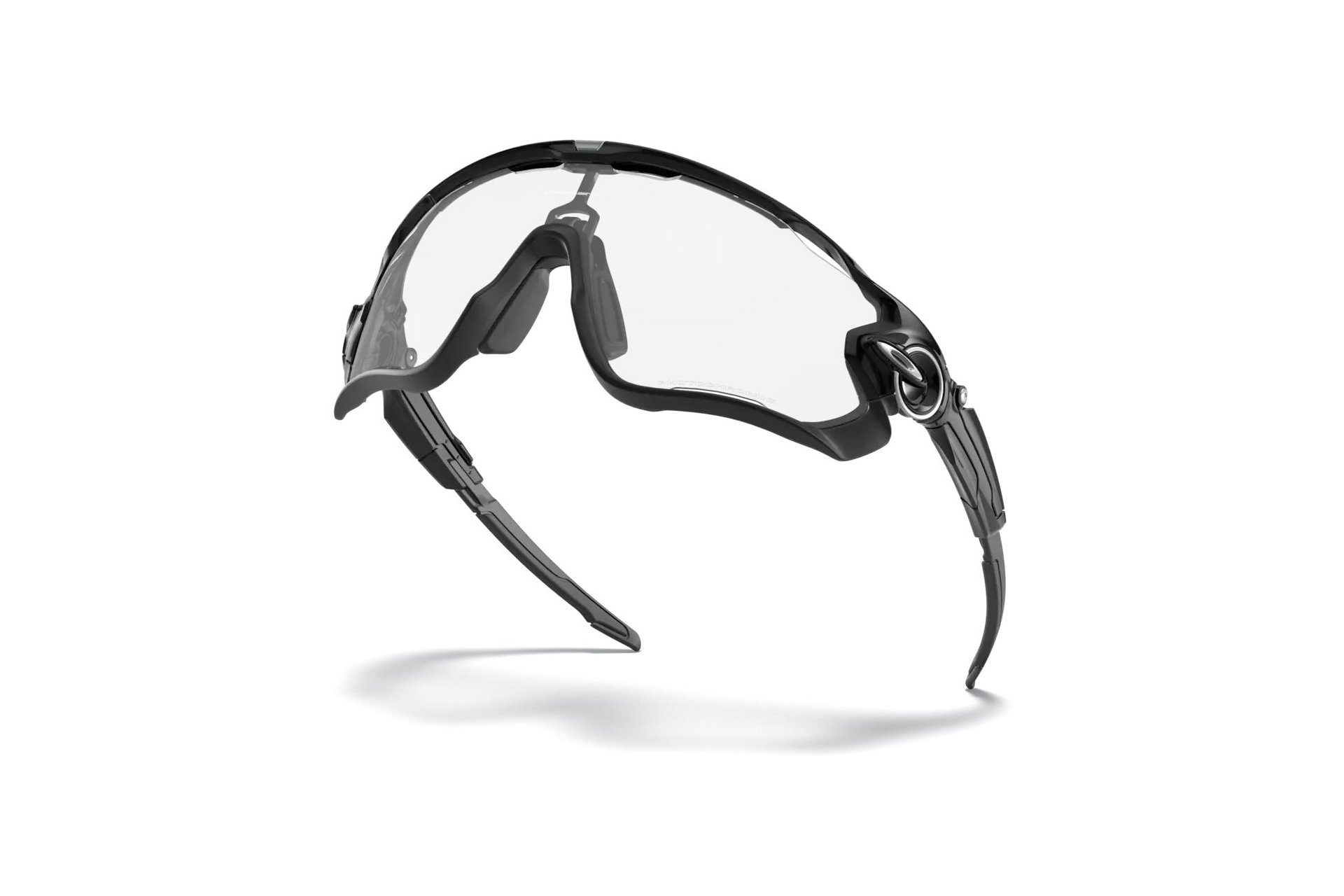 Oakley Jawbreaker Polished Black/Clear To Black Iridium Photochrom