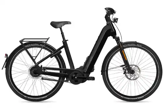 Schwarz - E-Bike-Pedelec - Flyer G1 Upstreet 7.23 HS EU (NL-Schloss) - 630 Wh - 28 Zoll - Tiefeinsteiger