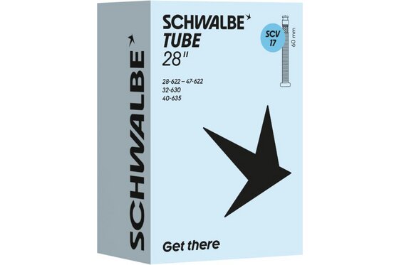 Schläuche - Schwalbe SCV17 Schlauch 28 Zoll - 60mm