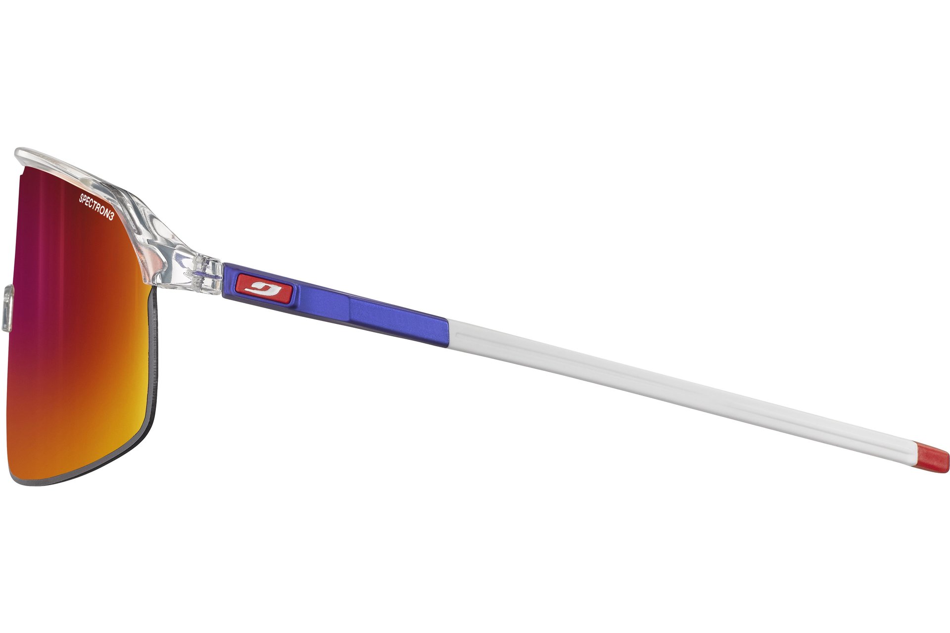 Julbo Density Groupama-FDJ Kristall/Blau/Weiß - Multilayer Rot