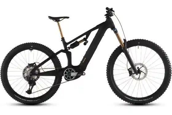 Schwarz - E-Bike MTB - Cube AMS Hybrid ONE77 C:62 AT 600X - 600 Wh - 29 - 27,5 Zoll - Fully