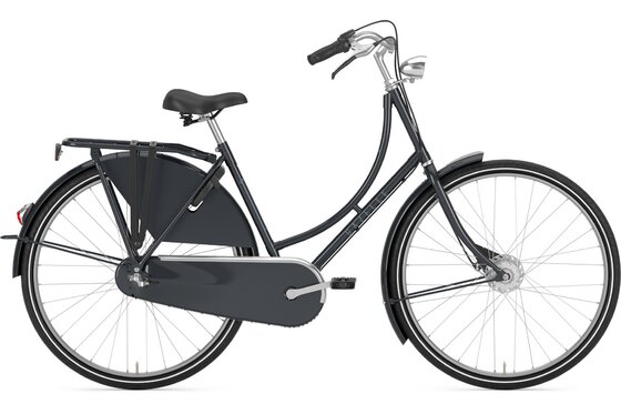 Schwarz - Hollandräder - Gazelle Classic RT3 - 28 Zoll - Doppelrohr - 2026