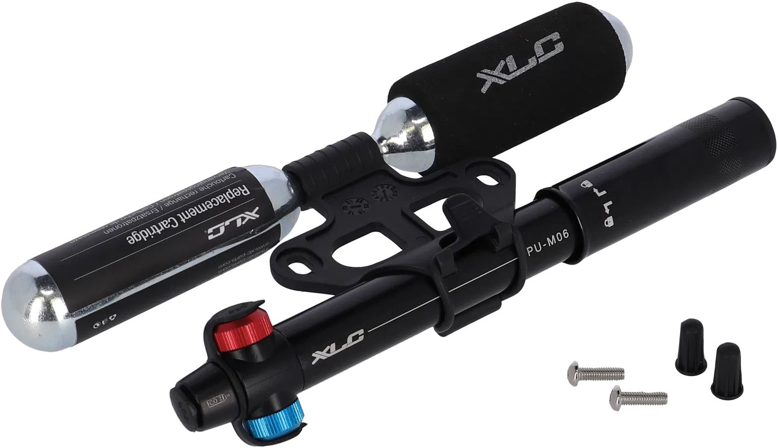 XLC Mini-Pumpe PU-R01 Für Rennrad – Kompakt, Leicht & Bis 7 Bar