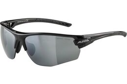 Alpina Tri-Scray 2.0 HR black matt / black-clear-orange mirror lens