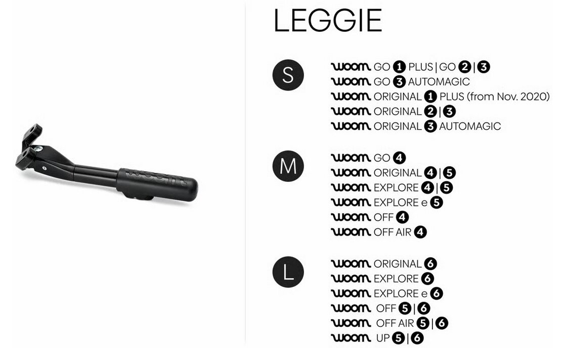 WOOM Leggie Seitenständer