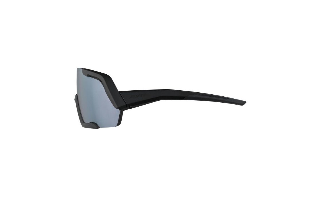 Alpina Rocket all black matt / black mirror lens