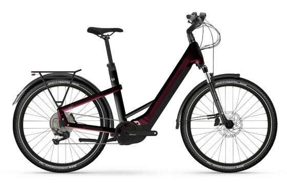 E-Trekkingbikes - Winora Yakun X10E - 625 Wh - 27,5 Zoll - Tiefeinsteiger - 2024