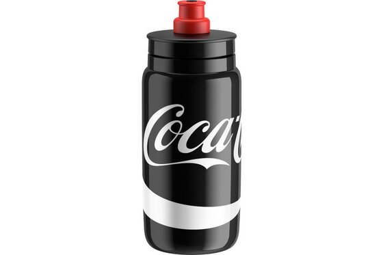 Fahrradzubehör - Elite Trinkflasche Fly Coca Cola - 550 ml
