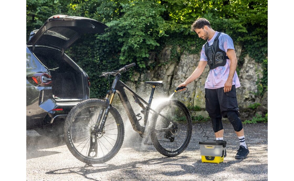K&auml;rcher OC 4 + Bike Kit, Akku Niederdruckreiniger